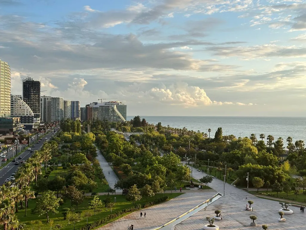 Квартира Квартира с шикарным видом на море и парк — Батуми