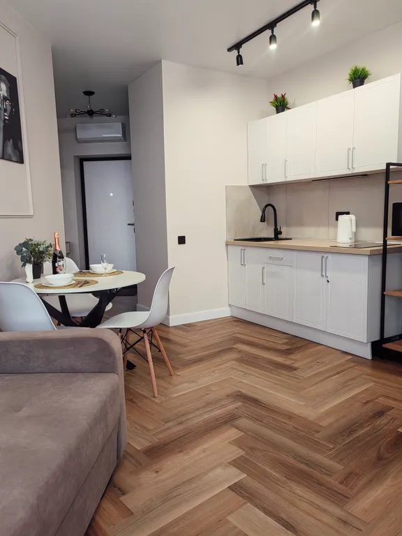 Двухкомнатная студия на берегу реки Обь