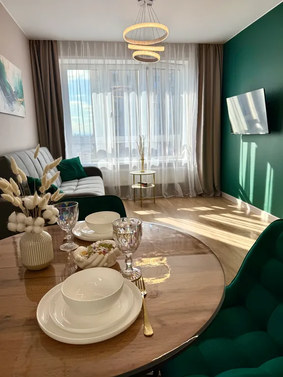 Просторная двухкомнатная квартира в жк Новатор