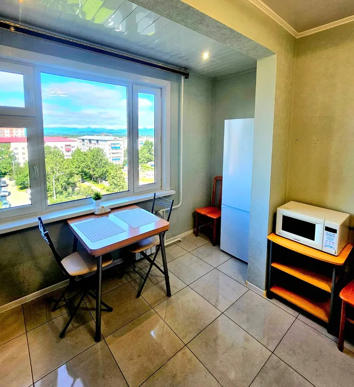 Уютная квартира с видом на Сахалинские сопки