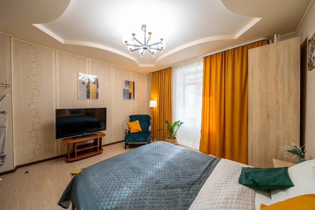 Квартира Уютная квартира с кухней-гостиной в самом центре города — Хабаровск