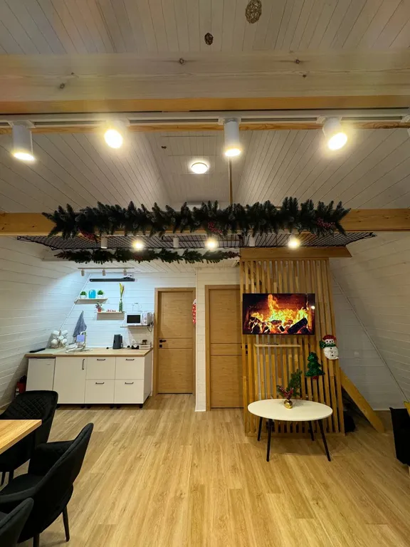 Коттедж Новый большой А-Фрейм с видом на лес — Казань