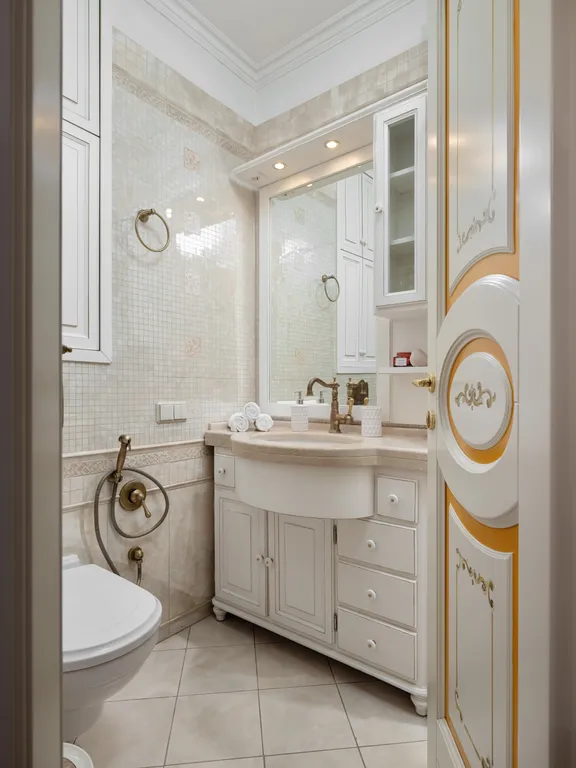 Квартира Модная Четверка с тремя ванными комнатами — Москва