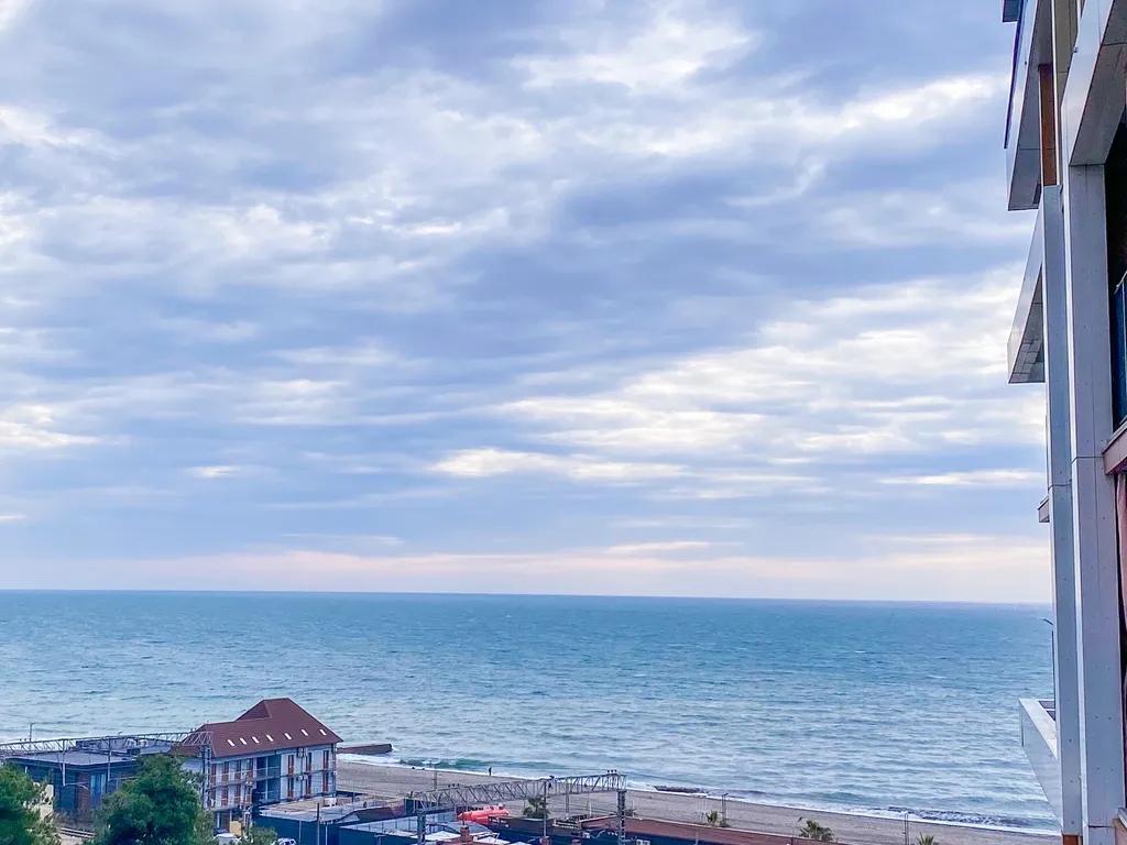 Уютная студия с видом на море