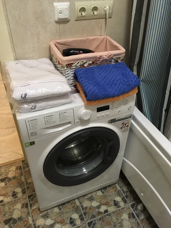 Квартира Светлые просторные апартаменты с уютной спальней — Сириус