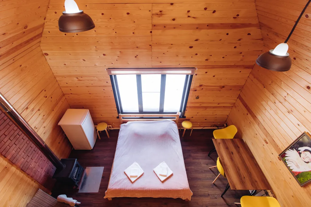 Домик на Байкале в скандинавском стиле