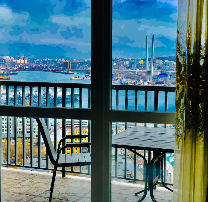 Квартира Шикарные апартаменты в центре с террасой — аренда посуточно в Владивосток