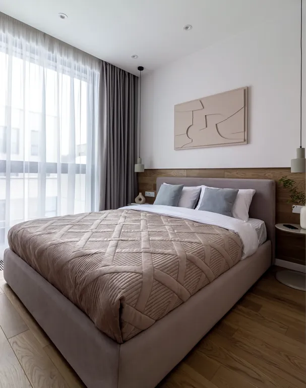 Стильные апартаменты рядом с Охта Парком