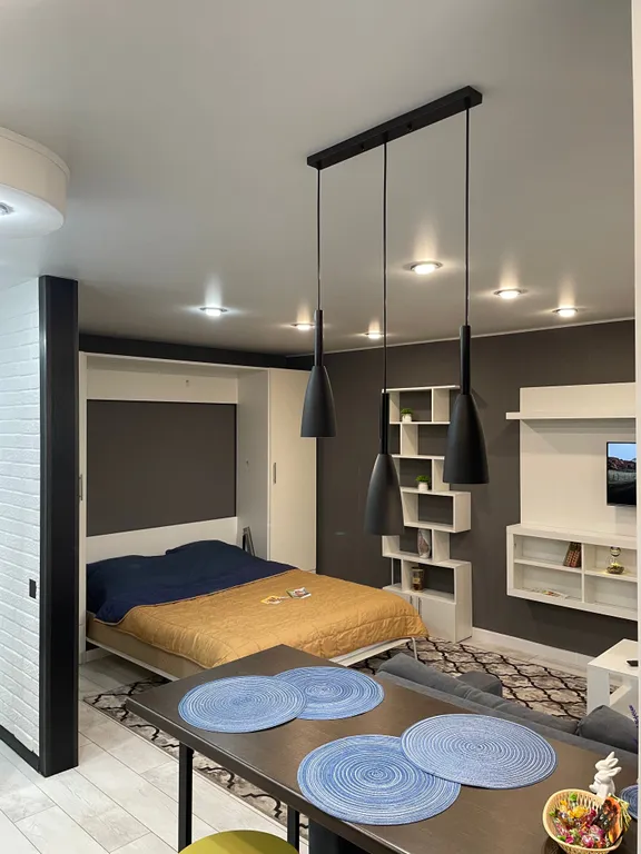 Комфортабельная квартира-студия с кондиционером