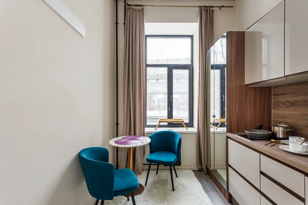 Квартира Квартира Студия-лофт в историческом здании возле метро — Москва