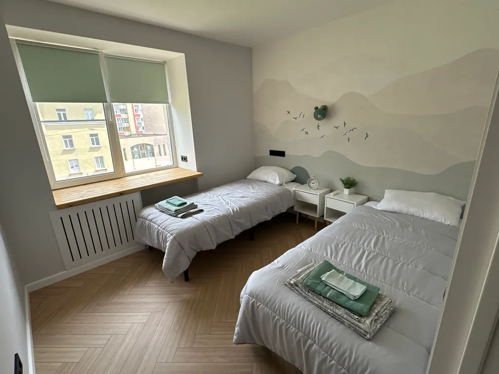 Квартира Квартира с новым дизайнерским ремонтом 2025 года (до центра 5 минут) — Санкт-Петербург