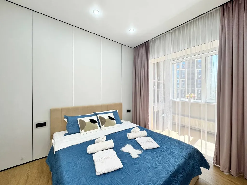 Евродвушка в ЖК Комфорт Сити с видом на горы, рядом с ТЦ MEGA