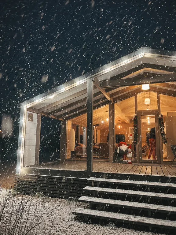 Дом с сибирским чаном в Подмосковье