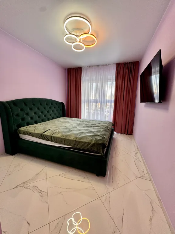 Уютная квартира с видом на весь город ЖК 4 Солнца