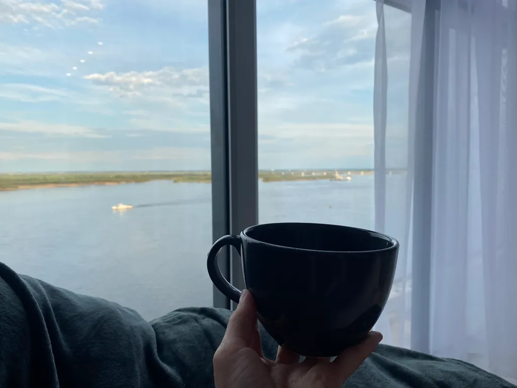 Уютная квартира с видом на набережную