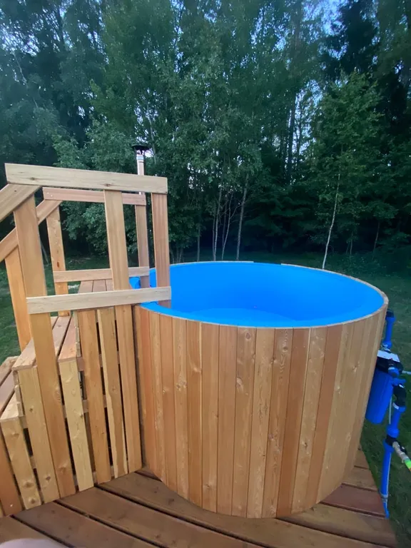 Дом с баней на Рузском водохранилище