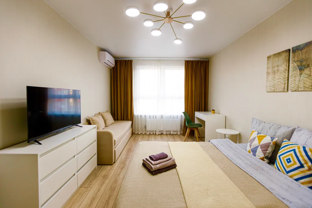 Уютная квартира с балконом