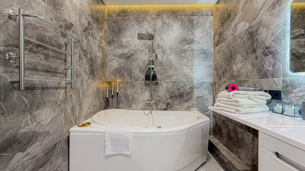 Квартира Квартира Стильная Smart-студия с джакузи в центре Краснодара — Краснодар