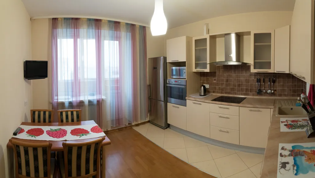 1-комнатная квартира в центре при заезде в город