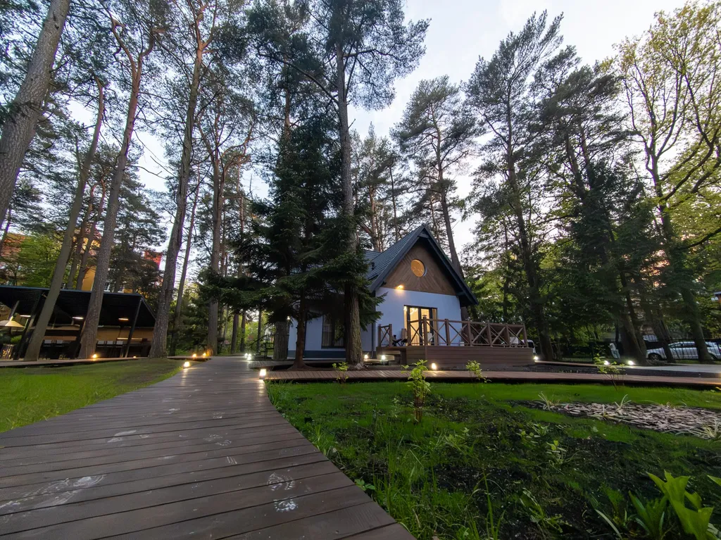 Новые апартаменты с террасой в центре Светлогорска