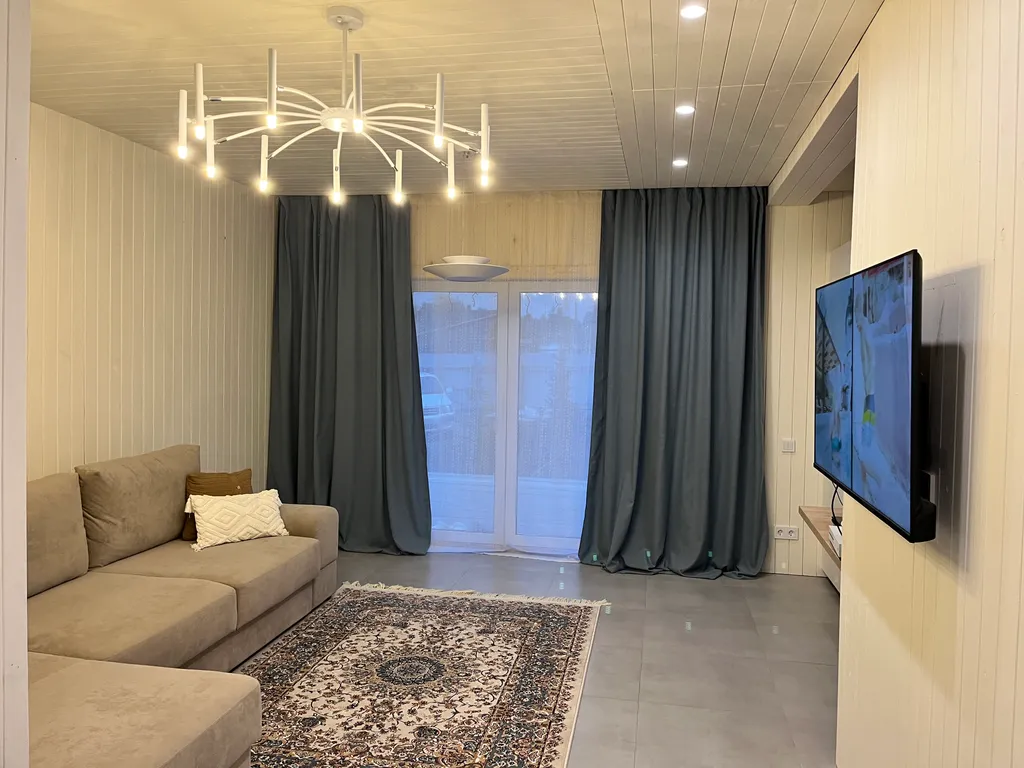 Уютный загородный дом с баней