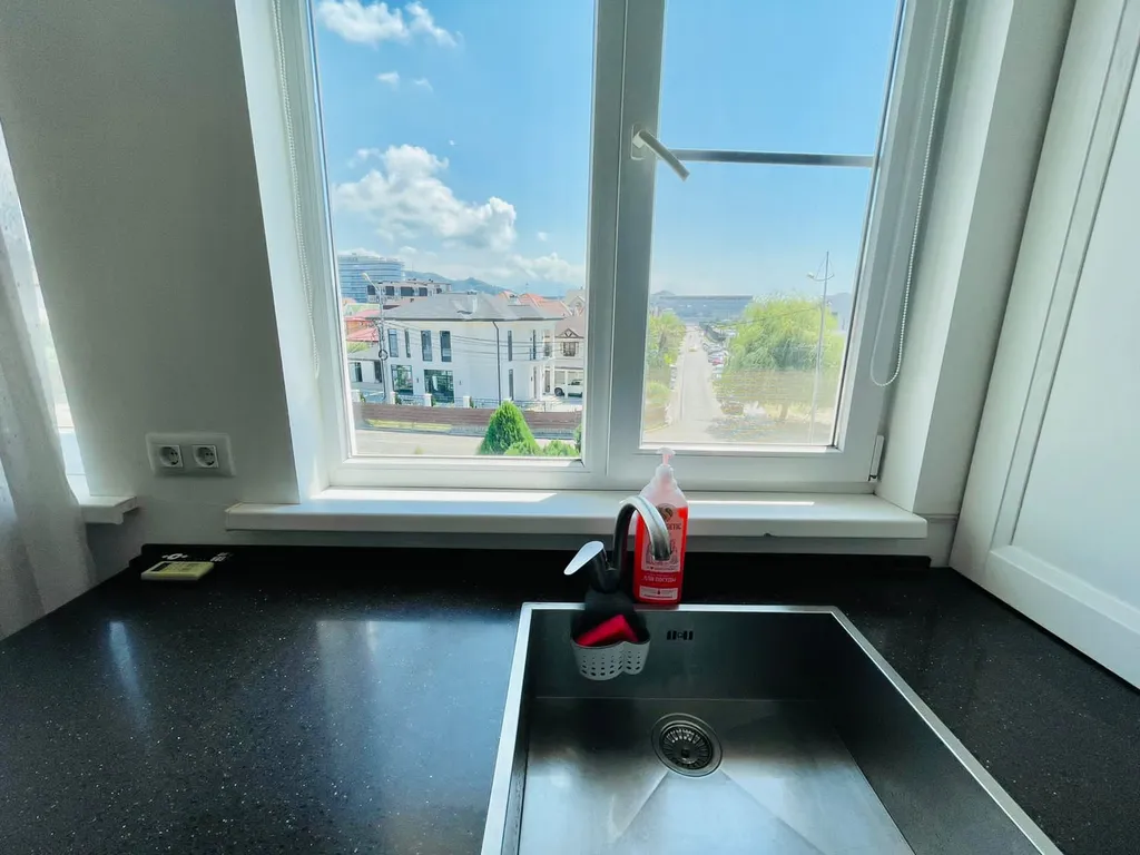 Квартира Квартира Mirror Apartment in Olympic Park — Сириус