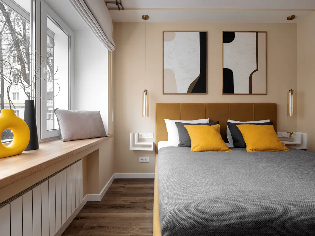 Квартира Квартира Стильная евродвушка в Пресненском районе у метро Белорусская — Москва