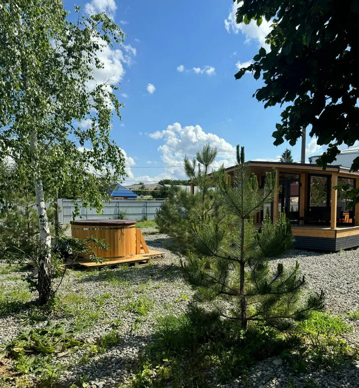 Деревянный уютный дом