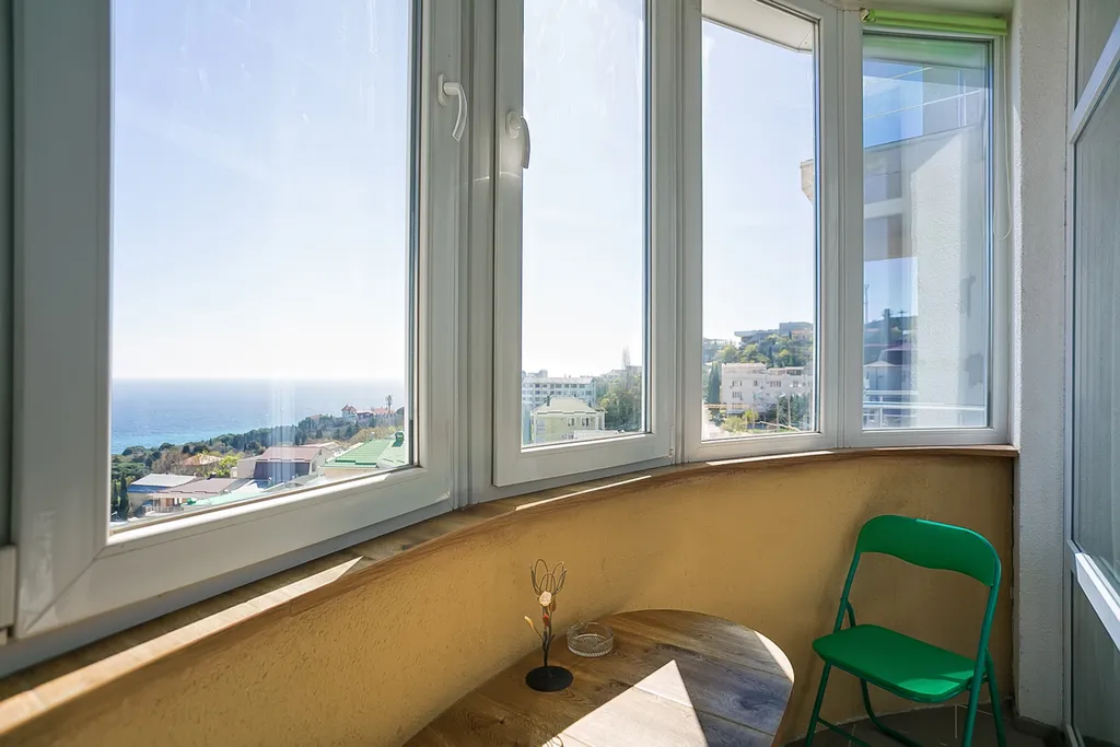 Квартира-студия в Мисхоре с видом на море