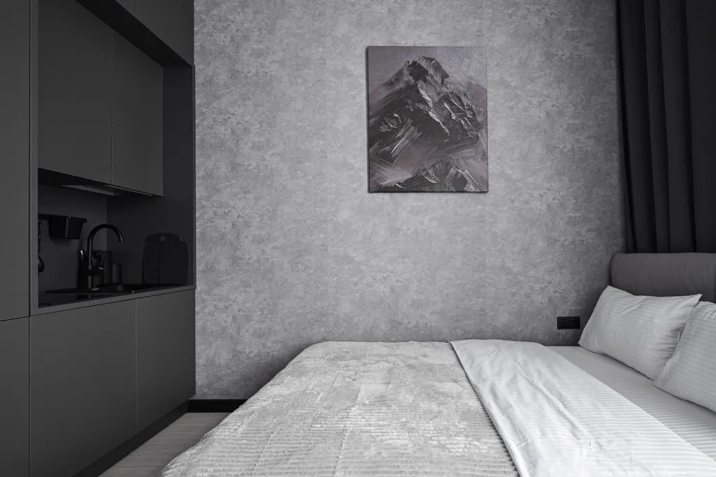 Квартира Квартира Студия в ЖК Park Side в монохромном стиле 2 — Санкт-Петербург