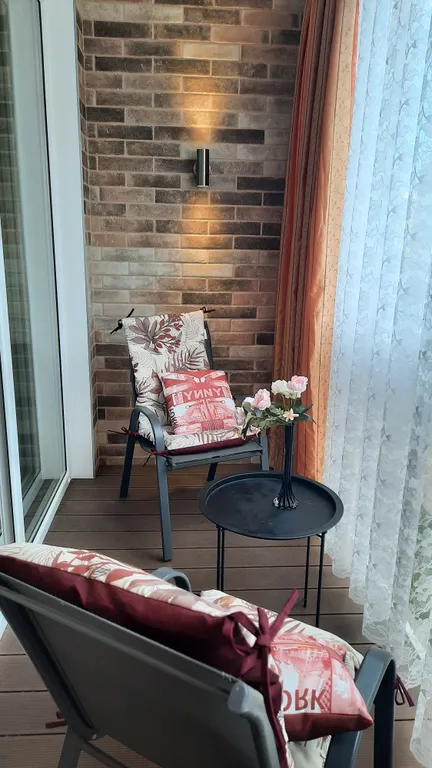 Уютная квартира в центре с видом на сосновый лес