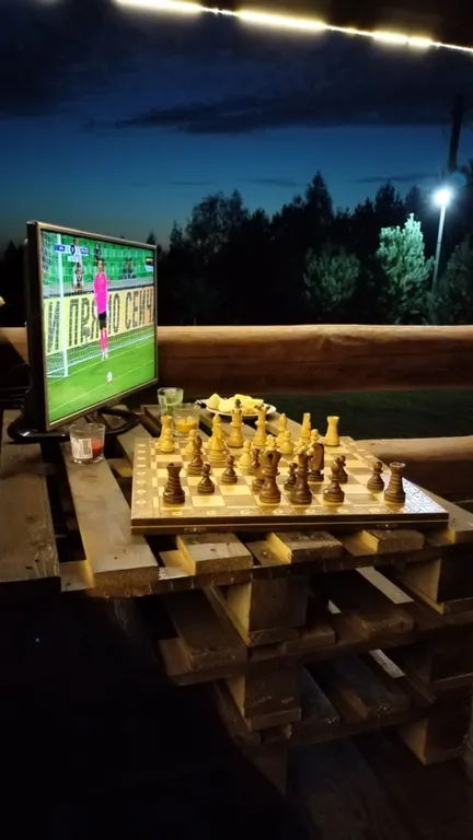 Сруб из бревна с баней внутри