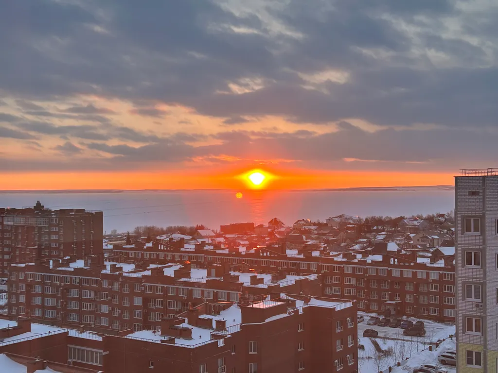 Уютная квартира в самом сердце города с видом на Волгу