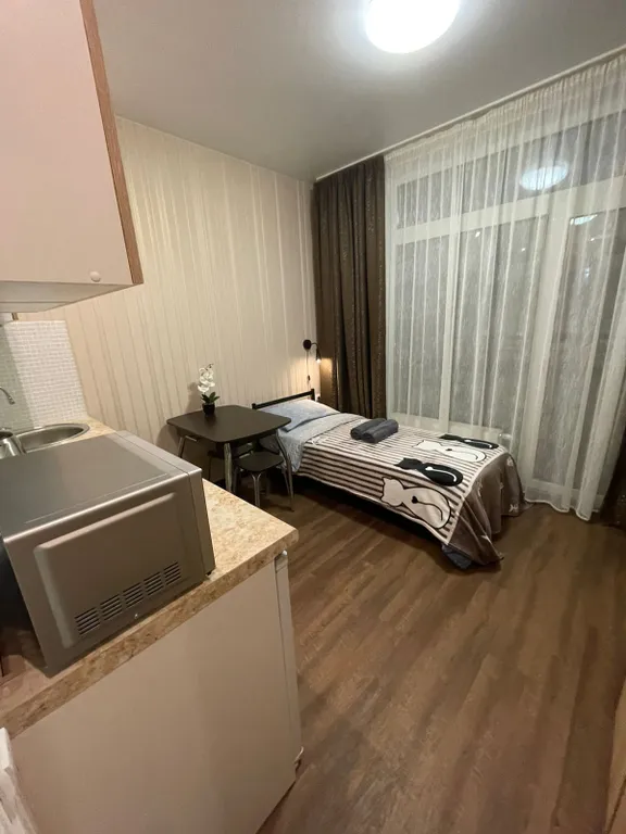 Квартира Квартира Студия с балконом, 2 минуты от метро — Москва