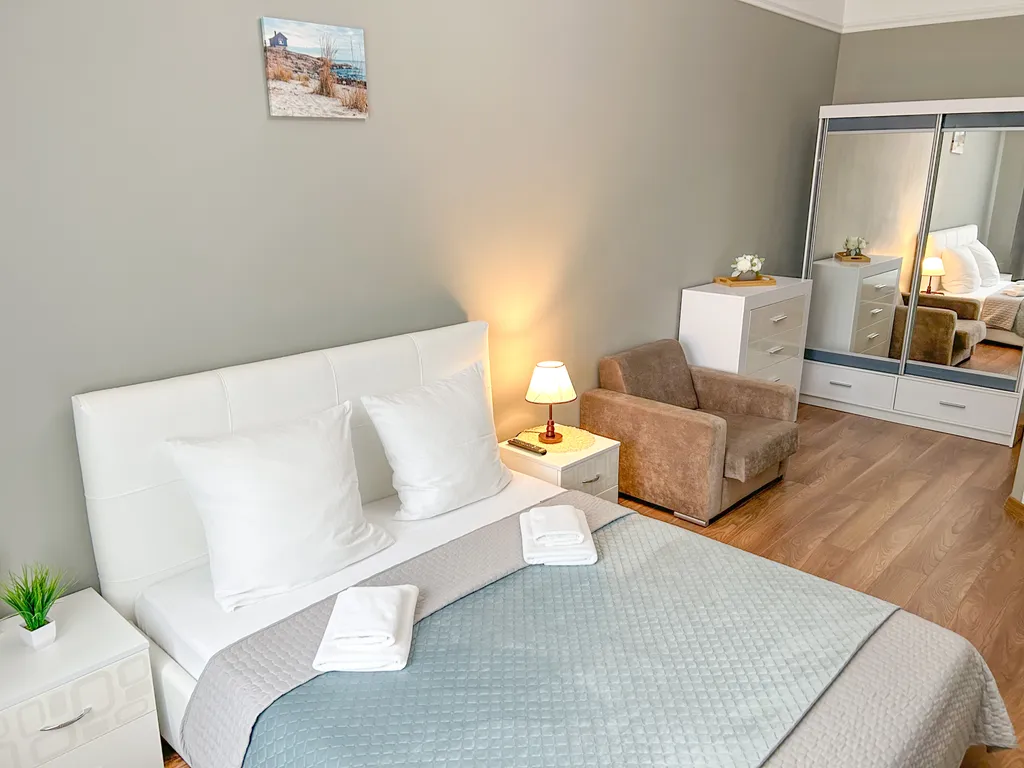 Квартира Квартира Балт апартментс Пионерский 19 в центре города — Пионерский