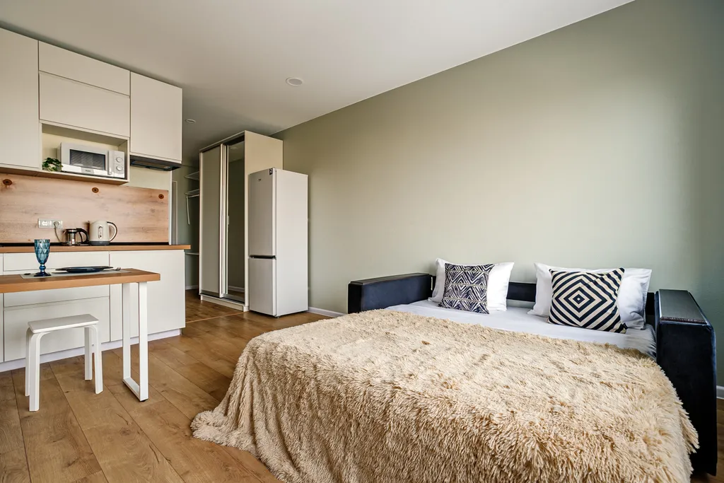 Квартира Квартира MaxRealty24 Студия в 5 минутах пешком от МЦД Грачевская — Москва