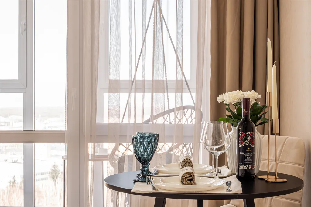 Комфортная однокомнатная квартира с невероятно красивым видом