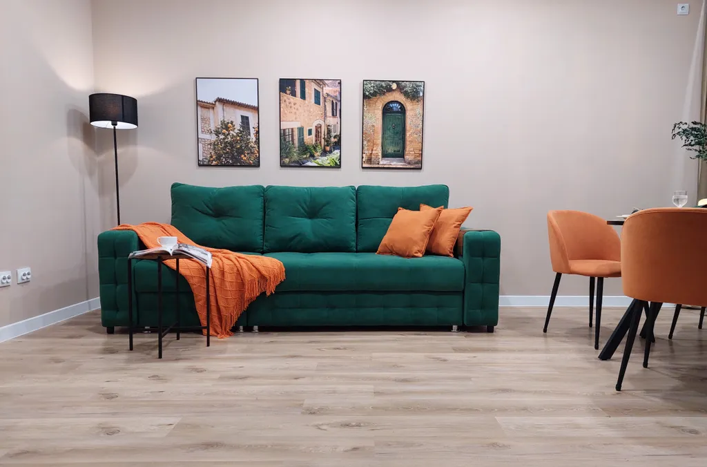 Квартира в современном экостиле с кондиционером