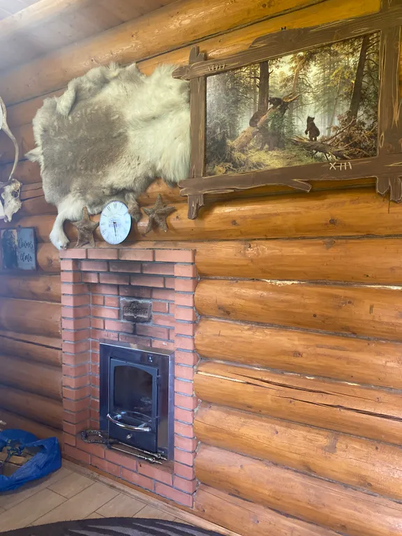 Дом с баней на берегу озера