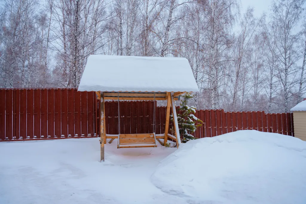 Дом с баней и чаном