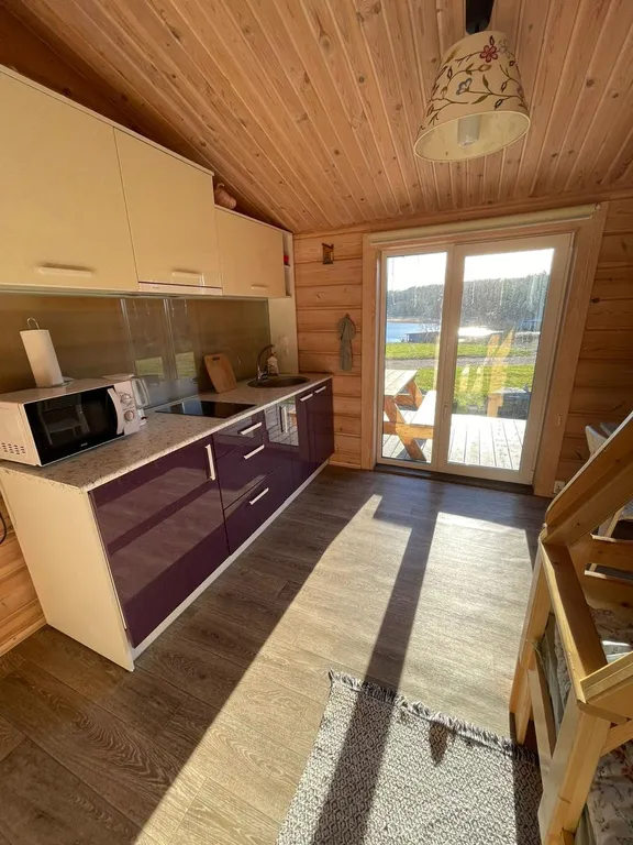 Домик на берегу Ладожского озера