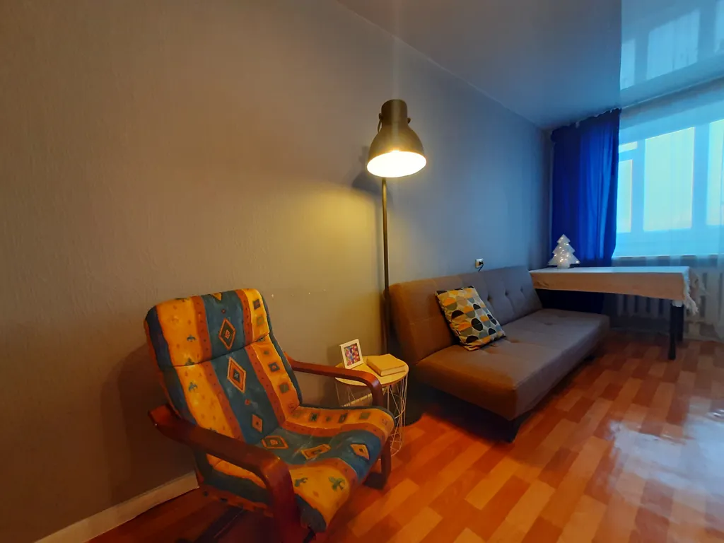 Большая квартира c красивым видом на город