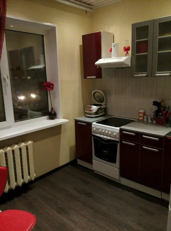 Квартира с видом на горы.