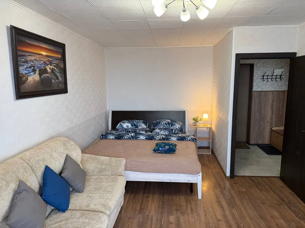 Уютная 1-к квартира с шикарным видом и большой кроватью — аренда посуточно в Зеленоград