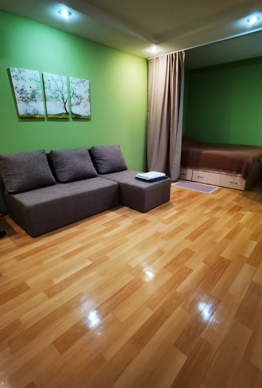 Уютная, тёплая, светлая квартира с видом на город и Волгу