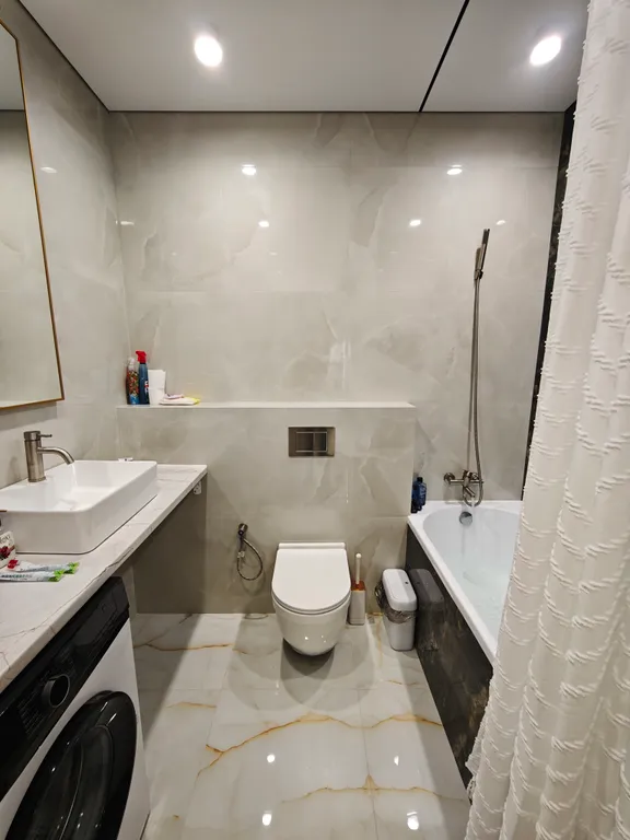 Новостройка, новая квартира, есть всё для комфортного проживания