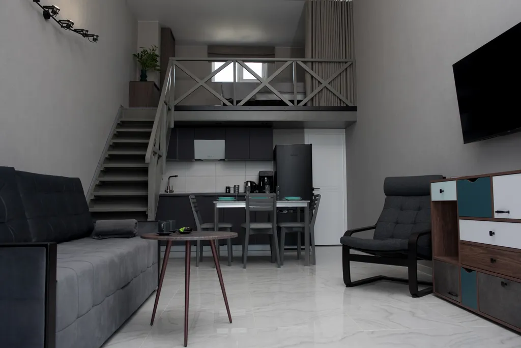 Квартира Апартаменты Рассвет с видом на море — аренда посуточно в Евпатория