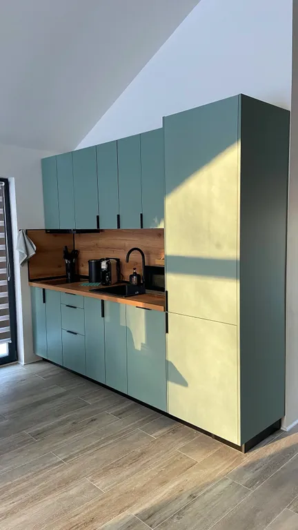 Дом с панорамными окнами и видом на лес