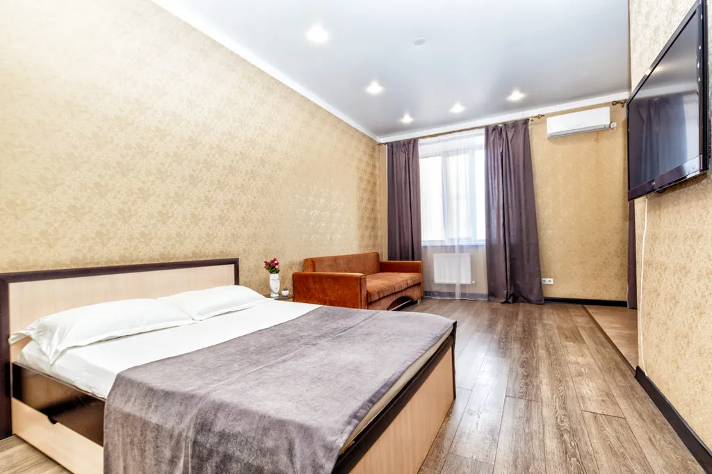 Квартира-студия с современным дизайном