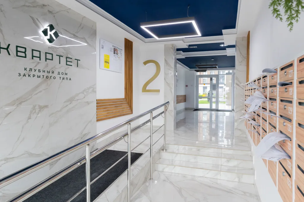 Новая уютная квартира в современном клубном доме Квартет